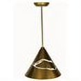 thumbnail image 2 of Meyda Lighting 12'W Cone Mountain View Pendant, Antique Copper - 50919, 2 of 2