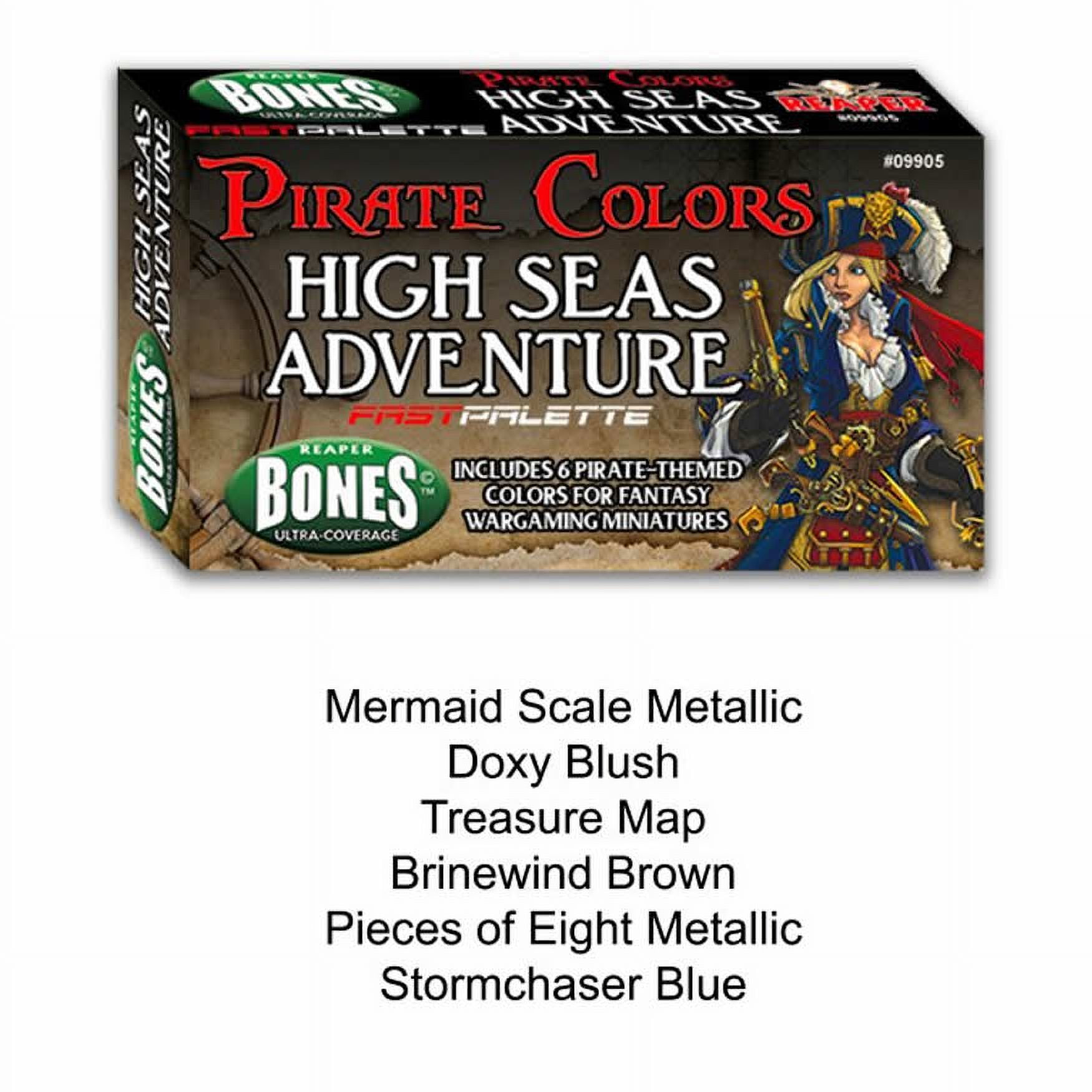 High Seas Adventure Set Acrylic Master Series Hobby Paint Reaper Miniatures