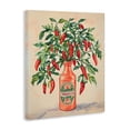 thumbnail image 2 of Stupell Industries Contemporary Chili Peppers in Hot Sauce Vase Canvas Art, 16 x 20, by The Prints Vibe, 2 of 8