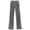 Black-01, variant on Girl Pants Kids Striped Wide Leg Yoga Trousers Fold Over Waist Soft Stretchy Comfort Girls 5-6Y