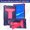 Navy+Rose, variant on SaniMore Case for Lenovo Tab M10 Plus 3rd Gen 10.6 inch 2022 TB-125F/128F, Shockproof Silicone Backplane Rugged PCRotating Stand Pen Holder Anti-drop Heavy Duty Protective Cover, Colorful Rose