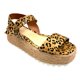 thumbnail image 1 of Sandalia alpargata para mujer animal print MAKKARENA Alpargata para mujer animal print oro, 1 of 4