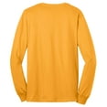 thumbnail image 6 of Port & Company Long Sleeve 50/50 Cotton/Poly T-Shirt, 2XL, Gold, 6 of 6