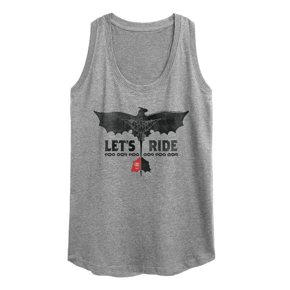 How to Train Your Dragon - Let's Ride - Women's Racerback Tank Top