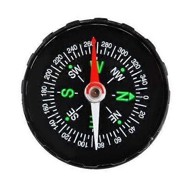 Explore the World in Style - Pocket Compass for All Adventures Black