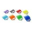 thumbnail image 1 of Hair Clipper Combs Guide Kit Plastic Hair Trimmer Guards Attachments Multi-color Hair Salon Tool Set of 8 / 10PCS, 1 of 8