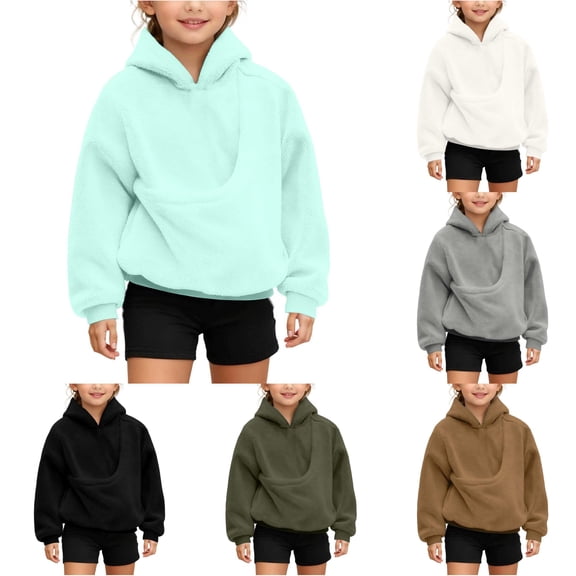 LINGLANG Cat Dog Pouch Hoodie For Girls Fleece Pet Carrier Kangaroo Pouch Sweatshirts With Large Pocket Pullover Sharpa Warm Shirt