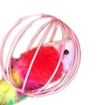 thumbnail image 2 of Methold 1 Uds. Palo de juguete para gatos, varita de plumas con campana, jaula para ratones, juguetes de plástico Artificial colorido, juguete Juguetes para gatos, 2 of 6