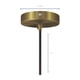 thumbnail image 2 of Luminario Colgante Milan AKSI Bronce Marrón Mate 1M, 2 of 3