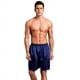 thumbnail image 2 of Pantalones tipo bóxer de seda satinada de cinco colores lisos, informales, holgados, para playa, para verano, pantalones de pijama finos y lisos para hombre, 2 of 4