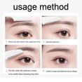 thumbnail image 4 of Navaja recortadora de cejas plegable, maquinilla recortadora de cejas, kit de cuidado de cejas para mujeres y hombres, 4 of 5
