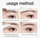 thumbnail image 4 of Navaja recortadora de cejas plegable, maquinilla recortadora de cejas, kit de cuidado de cejas para mujeres y hombres, 4 of 5