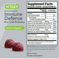 thumbnail image 5 of VITEEY Immune Support Multivitamin Gummies with Probiotics,  Berry Flavor, 60 Ct, 5 of 7