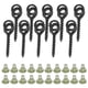 thumbnail image 3 of Tornillos para cebo Chod Rig Ring Stops, 10 piezas Tornillos para cebo con tornillos para cebo con anillos ovalados Topes para anillos de aparejo de carpa Tornillos para cebo con topes para ani, 3 of 14