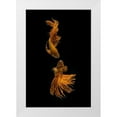 thumbnail image 1 of Rahayu, Ganjar 13x18 White Modern Wood Framed Museum Art Print Titled - Love Story of the Golden Fish, 1 of 4