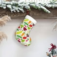 thumbnail image 6 of Naloa Cartoon Vegetables Christmas Stockings Decorations, Xmas Ornaments, DIY Personalized Farmhouse Decor for Home Family Party Tree, 6 of 7