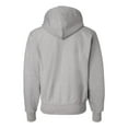 thumbnail image 3 of Champion Mens Reverse Weave Fleece Hoodie, S, Oxford Gray, 3 of 4