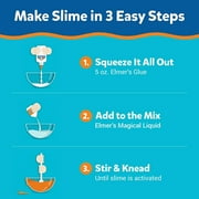 Elmers Scented Slime Activator, Magical Liquid Activator Solution for Homemade Scented Slime, 2 Count
