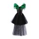 thumbnail image 4 of Vestido sin mangas con cuello redondo hasta la rodilla para niños de Europa y Estados Unidos, vestido de princesa de malla, ropa de juego de rol de payaso de Halloween, ropa de actuación para fiestas, 4 of 4