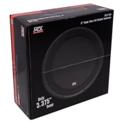 MTX Audio 3512-04S 35-Series 12 300W RMS 4-Ohm Shallow Mount Subwoofer