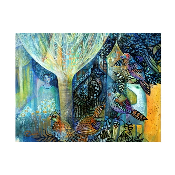 Trademark Fine Art 'Fairy' Canvas Art by Oxana Ziaka