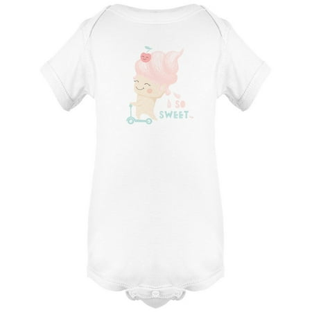 

So Sweet Ice Cream On Scooter Bodysuit Infant -Image by Shutterstock 6 Months