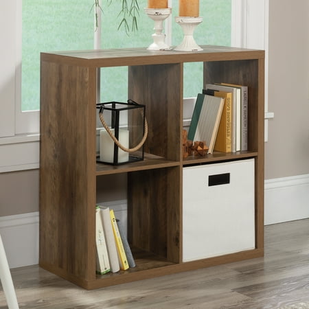 UPC: 0042666094757 | Sauder 4-Cube Organizer Storage Bookcase  Rural Pine Finish