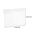 thumbnail image 2 of TABLZONE 50Ud Clip Para Etiqueta De PVC Transparente Para Estantes Ideal En Supermercados Y Comercios, 2 of 8