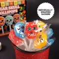 thumbnail image 5 of Sugar Skull Candy Lollipops, Halloween Party Candy, 24 Count, 14.7 Ounce Box, 5 of 8