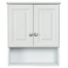 Design House 531715 Wyndham Bathroom 2-Doors Wall Cabinet 22", White