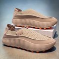 thumbnail image 4 of Men's Slip‑on Perforated Platform Casual Shoes, Soft Upper Daily Footwear for Walking and Casual Outings, 4 of 9