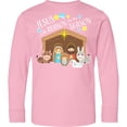 thumbnail image 3 of Inktastic Jesus is the Reason for the Season Christmas Nativity Long Sleeve Youth T-Shirt, 3 of 5