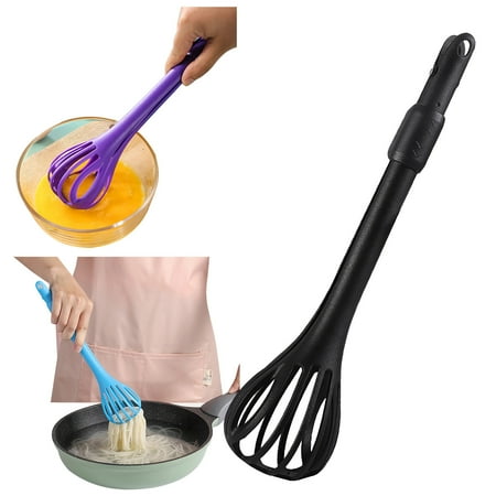 

Sanfanil Multi-function Plastic Manual Eggs Whisk Mixer Bread Clip Kitchen Milk Eggs Beater Stick Mixer Tool