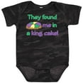 thumbnail image 3 of Inktastic They Found Me in a King Cake Boys or Girls Baby Bodysuit, 3 of 5