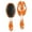Orange Halloween Ghosts, variant on Orange Halloween Ghosts Hair Brush,Girls Detangling Hair Brush,Glide Through Tangles with Ease for Wet & Dry Hair,8.8"X2.8"