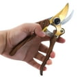 thumbnail image 6 of Luxcidy Garden Shears, Japanese Floral branch cutters, Snips for Gardening, Flower scissors Florist clippers, Hand Held Pruners for Gardening Heavy Duty, Pruning shears for garden (Wood grain), 6 of 6