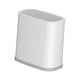 thumbnail image 5 of Cubo de basura pequeño Rectangular con tapa Soledad 15L Blanco, 5 of 10