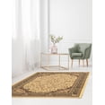 thumbnail image 3 of Elegance Isphahan Cream Area Rug 5x7 Transitional Polypropylene Soft Colors, 3 of 3