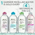 thumbnail image 6 of Garnier SkinActive Micellar Cleansing Water, For All Skin Types, 3.4 fl. oz., 3 Count, 6 of 7
