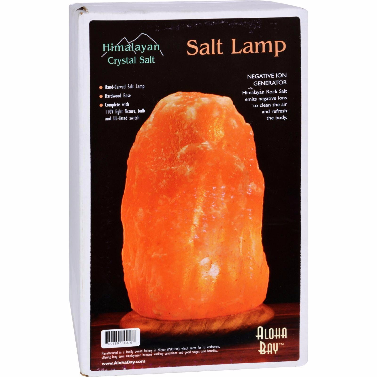 Himalayan Salt Lamp 10 Inch Wood Base Walmart Canada