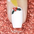 thumbnail image 4 of Whats Up Nails - Holly Vinyl Stencils Nail Art Design, 4 of 15