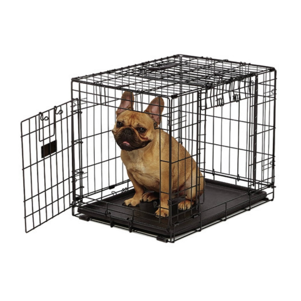 Magshion Travel Folding Metal Dog Crate Kennel House L36 inch