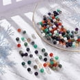 thumbnail image 6 of 220 Pcs Natural Crystal Round Beads Assorted 11 Styles Gemstone Loose Beads Mixed Color Stone DIY Charms for Bracelet Necklace Jewelry Making, 6 of 8