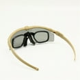 thumbnail image 3 of Polarized Military Sunglasses Ballistic Army Goggles Men Frame 3/4 Lens Combat War Game Eyeshields, 3 of 5