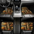 thumbnail image 7 of Vsdgher Vintage Cloud Mushroom Car Foot Mat Set of 4 Pieces Universal Floor Liner Car Accessories Fits Most Cars, Trucks, Vans, sedans, SUV, 7 of 7