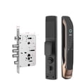 thumbnail image 1 of Door Lock, Digital Password Electronic Locks APP Remote Control Unlock Automatic Finrprint Smart Door Lock With Camera ,Easy to Install, 1 of 7