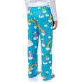 thumbnail image 5 of Care Bears Women's AOP Clouds and Rainbows Adult Lounge Sleep Pajama Pants with Drawstring Elastic Waistband, 5 of 7