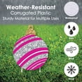 thumbnail image 5 of Big Dot of Happiness Colorful Ornaments Lawn Decorations - Outdoor Holiday and Christmas Yard Decorations - 10 Piece, 5 of 8