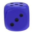 thumbnail image 4 of esponja dados espuma punto dados jugando a los dados para la ense?anza educación juguete azul Sunnimix Dados de esponja, 4 of 7