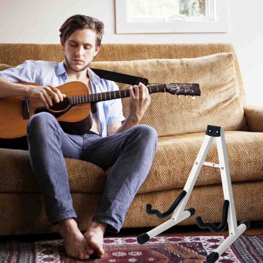 7829 A-Frame Guitar Stand String Instrument Holder for Guitars, Bass, Violins,Ukulel